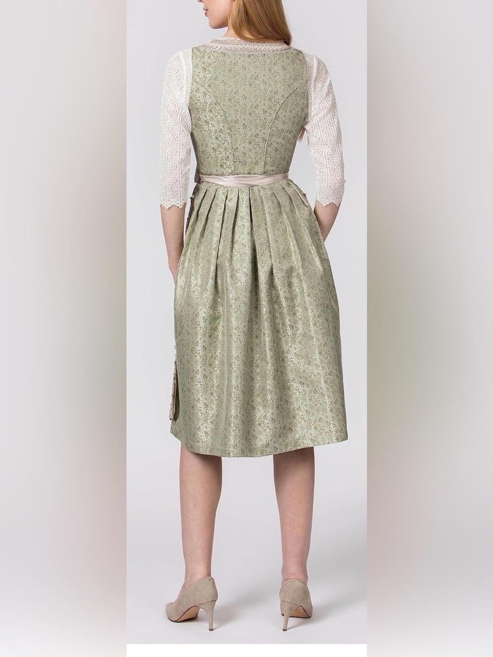 NWT Dirndl Daniela from Bergfeuer in sage green - Picture 3 of 13